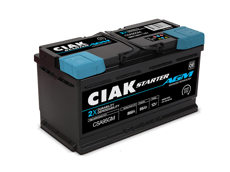 CIAK Starter AGM Start Stop Akumulator